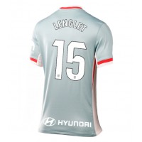 Maglia Calcio Atletico Madrid Clement Lenglet #15 Seconda Divisa Donna 2024-25 Manica Corta